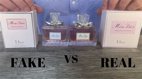 how to know if the dior perfume is original